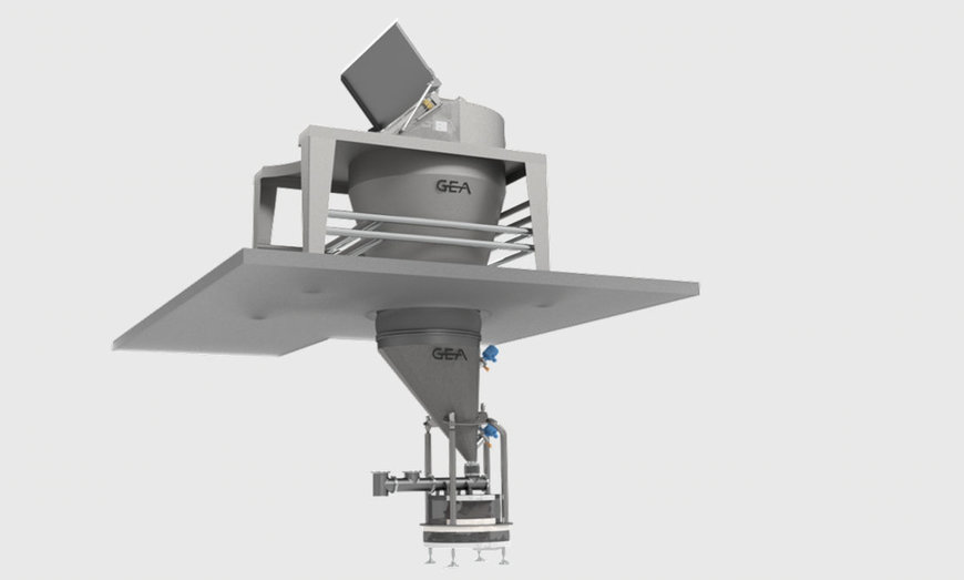 NEUES GEA SCAN-VIBRO LOSS-IN-WEIGHT DOSIERSYSTEM FES AUF DER POWTECH 2023 AUSGESTELLT